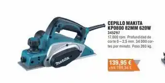 Optimus Cepillos makita oferta
