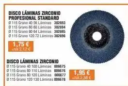 Optimus Láminas standard oferta