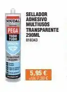 Optimus Adhesivo multiusos oferta