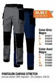 Optimus 34,95 € iva 42.29 € color gris/ negro s m l xl color azul/ negro s 015881 m015882 015883 l xl 015884 xxl 015885 pa oferta