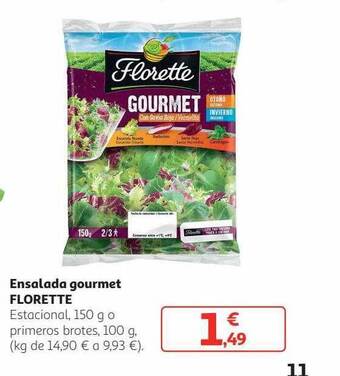 Alcampo Ensalada gourmet florette oferta