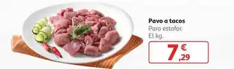 Alcampo Pavo a tacos para estofar oferta