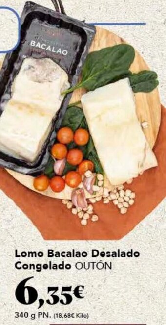 Gadis Lomo bacalao desalado congelado oferta