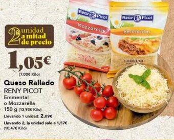 Gadis Queso rallado RENY PICOT oferta