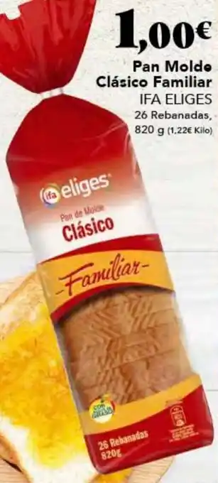 Gadis Pan molde clásico famliar IFA ELIGES oferta