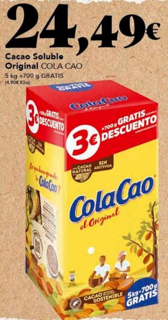 Gadis Cacao soluble original COLA CAO oferta