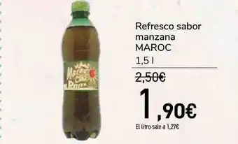 Carrefour Maroc Refresco Sabor Manzana 1,5L oferta
