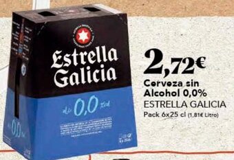 Gadis Cerveza sin alcohol 0,0% ESTRELLA GALICIA oferta