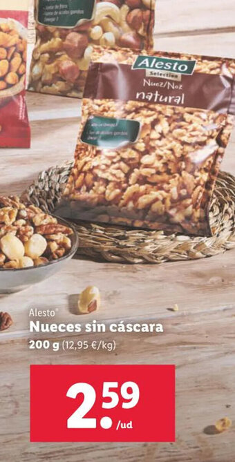 Lidl Nueces Sin Cáscara oferta