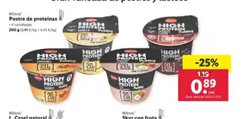 Lidl Postre de Proteinas oferta