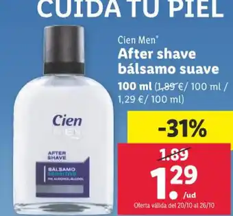 Lidl After Shave Bálsamo Suave oferta