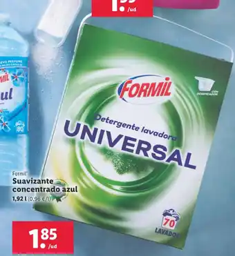 Lidl Suavizante Concentrado Azul oferta