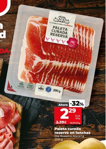 Dia Paleta Curada Reserva En Lonchas oferta