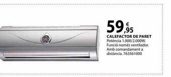 Fes Més Calefactor de paret oferta