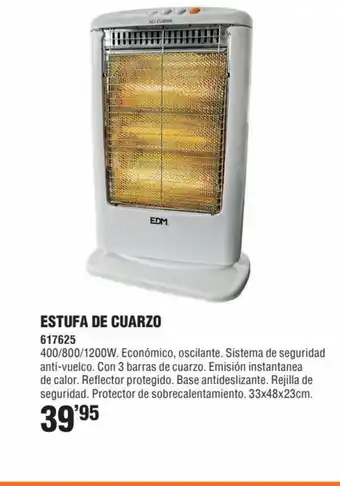 Optimus Estufa de Cuarzo oferta
