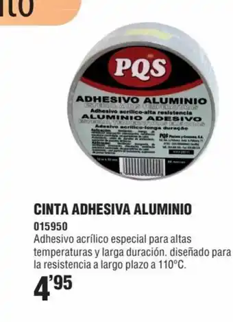 Optimus Cinta Adhesiva Aluminio oferta