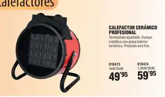 Optimus Calefactor Cerámico Profesional oferta