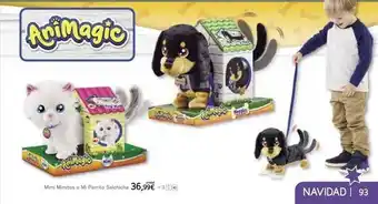 Animagic adimagic mimi mimitos o mi perrito salchicha 36,99€ -30) animagic navidad | 93