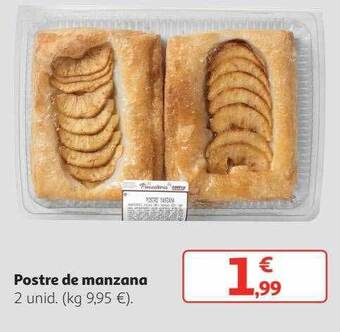 Alcampo Postre de manzana oferta