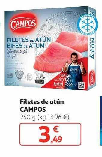 Alcampo Filetes de atún campos oferta