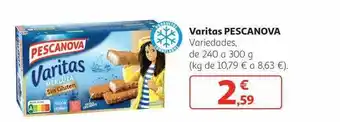 Alcampo Varitas pescanova oferta