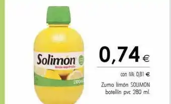 Cash Ifa Zumo limón solimon oferta