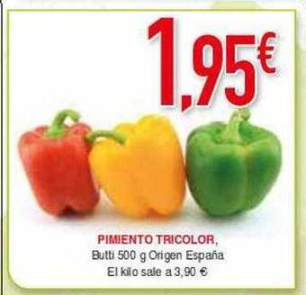 Masymas Pimiento tricolor oferta
