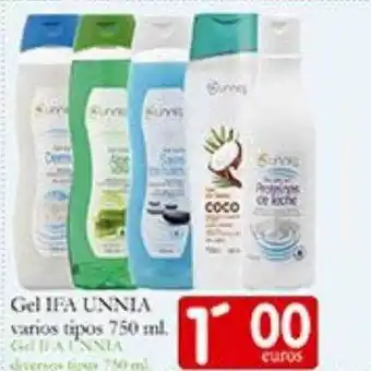 Supermercados Bip Bip Gel ifa unnia varios tipos oferta