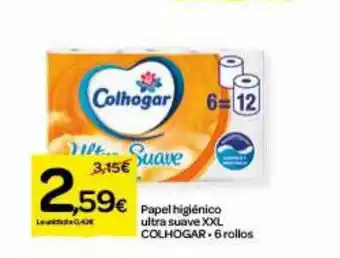 Dialprix Papel higiénico ultra suave xxl colhogar oferta