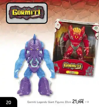 Toy Planet Gormiti Legends Giant Figures 2 cm oferta