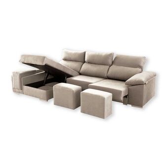 Centro Hogar Sanchez Sofá 2 plazas con chaise longue a la izquierda modelo kenia oferta