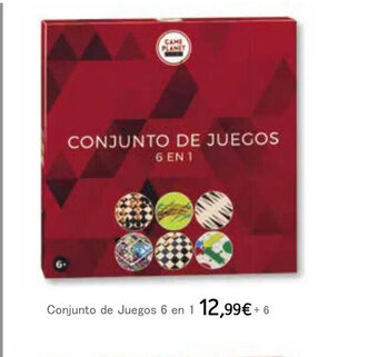 Toy Planet Conjunto De Juegos 6 en 1 oferta