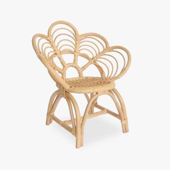 Silla flor rattan paraty