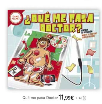 Toy Planet Que Me Pasa Doctor oferta