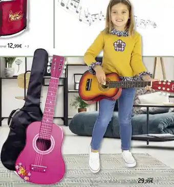 Guitarra De Madera Con Funda