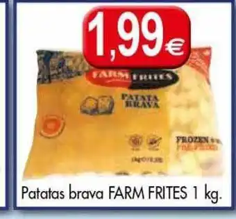Congelados Copos Patatas brava farm frites oferta