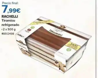 Costco Rachelli tiramisu refrigerado oferta