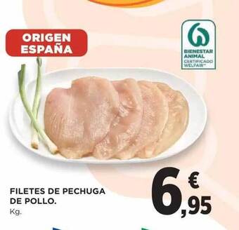 Supercor Filetes de pechuga de pollo oferta
