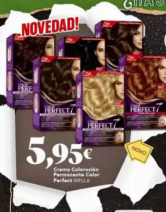 Gadis Crema coloración permanente color perfect wella oferta