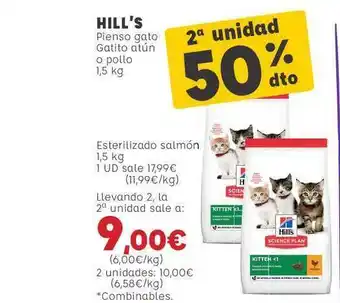Kiwoko Hill's Pienso Gato 1,5kg oferta