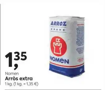 Suma Supermercados Nomen Arròs Extra 1kg oferta