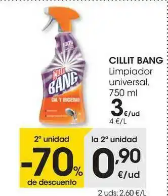 Eroski Cillit Bang Limpiador Universal 750ml oferta