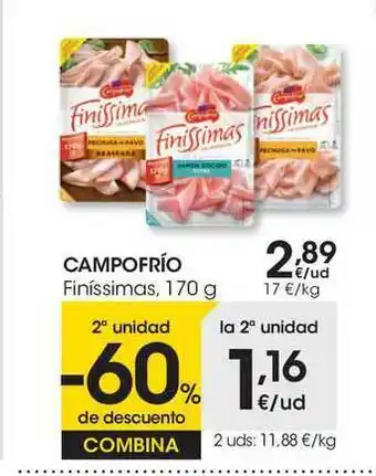 Eroski Campofrío Finíssimas 170g oferta