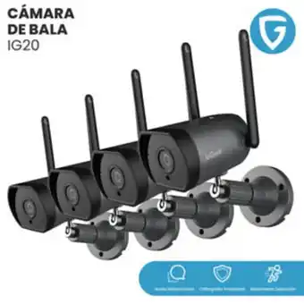 eBay Iegeek camara de vigilancia exterior audio bidireccional con 4dbi wifi antena oferta