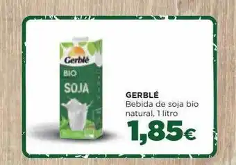 Alimerka Gerblé bebida de soja bio natural oferta