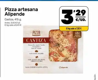 AhorraMas Pizza artesana alipende castiza oferta