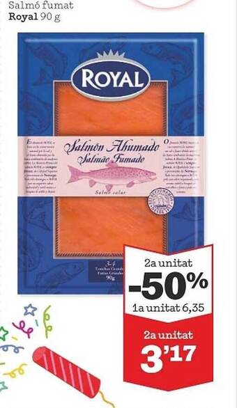Sorli Salmó fumat royal oferta