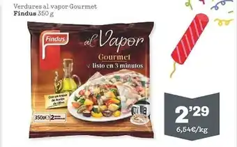 Sorli Verdures al vapor gourmet findus oferta