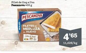 Sorli Filet de lluç a l'ou pescanova oferta
