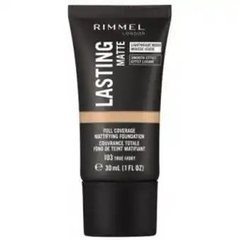 Base de maquillaje lasting matte...